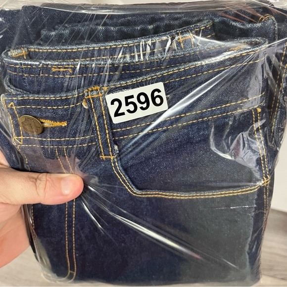 Jordache Vintage 80’s Straight Leg Jeans Womens 6 Blue Thick Denim 2596 - Picture 14 of 14